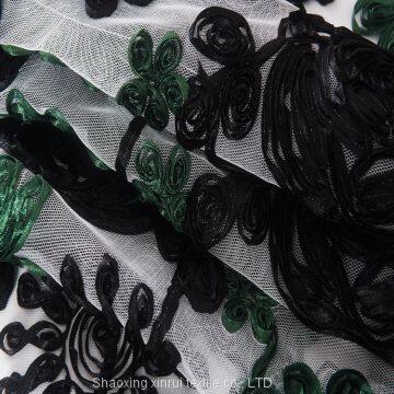 Ribbon 3d Embroidery Lace Fabric photo-3