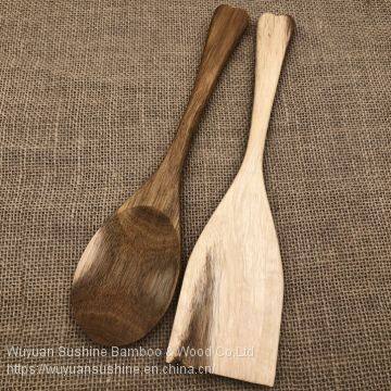 Wooden Spoon and  Spatula for Kitchen,Made of Acacia Wood