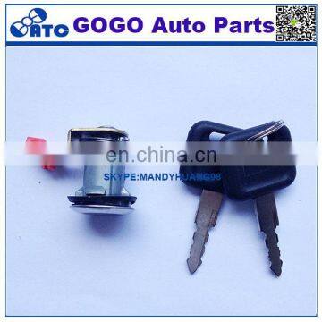 GOGO High quality car door cylinder lock with key 80601-01W00(LH) FOR N ISSAN BIG-M