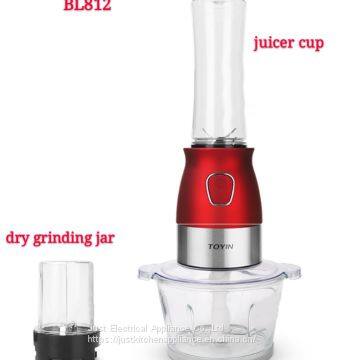 TOYIN SUS304 300W 3-in-1 Food Processor electrical Blender Juicer Meat Grinder Grain Grinder patented product