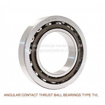 ANGULAR CONTACT THRUST BALL BEARINGS TYPE TVL