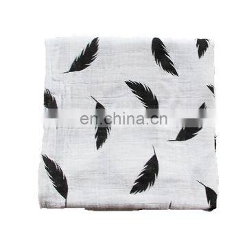Muslin Blanket 100% Cotton Baby Swaddles 120*120 cm Soft Newborn Blankets photo-6