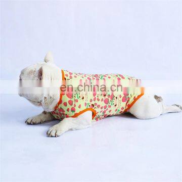 New Arrived Summer Teddy Pomeranian Bichon Cartoon Pattern Cute Dog Clothes Vest photo-5