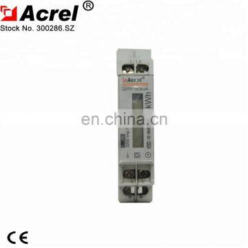 DIN Rail mount single phase energy meter watt hour meter 5(30)A 110/220V with CE certification