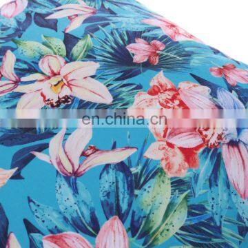 Decorative Double Sides Blue Floral Flowers Printed Outdoor Cushions for Garden photo-4