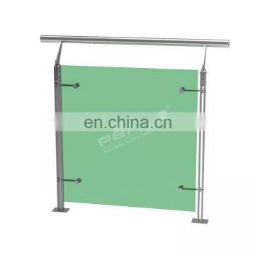 Top Grade Tempered Glass Balustrade Balcony Glass Railing photo-4