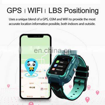 4g Smartwatch With Video Calling GPS WIFI LBS Triple Real-time Positioning SOS One Health Alarm IP67 Waterproof Watch Phone Kids