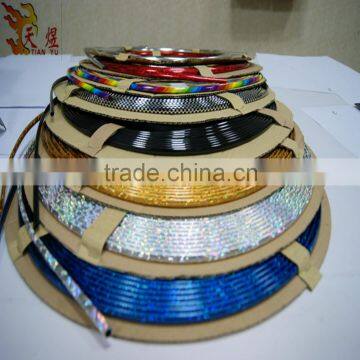 plastic car door strip car chrome door trim vent protector