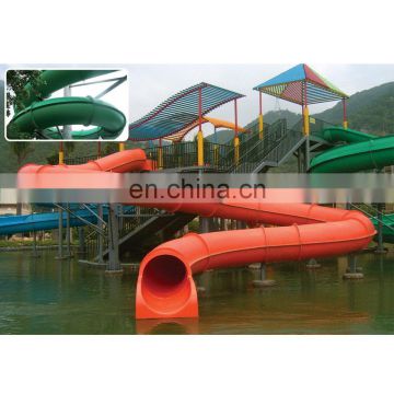 Hot Sale Closed Spiral Slides For Children