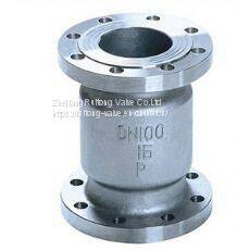 High Quality JIS Stainelss Steel No Impact Vertical Check Valve photo-3