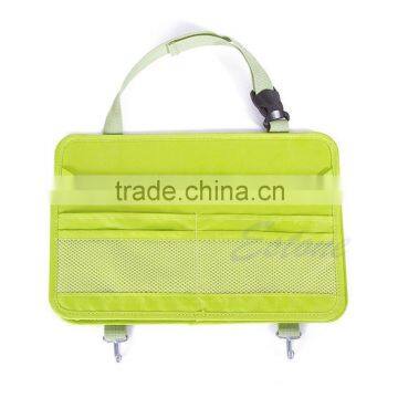 Green Car Seat Back Multifunction Travel Pocket Storage Bag Hanger Holder Organizer photo-6