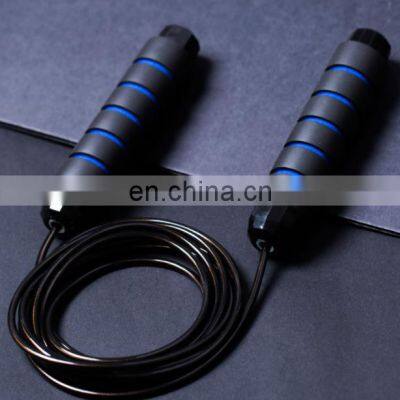 Students with heavy wire rope skipping training sports sports bearing rope skipping