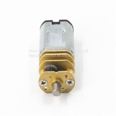 Mini Low Noise Gearbox Valve With Electric 10mm Metal Gear Motor for Car Modification photo-3