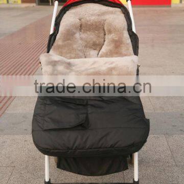 hot sale 100% sheepskin baby sleep bag