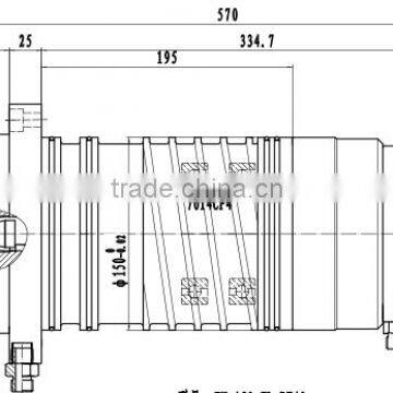 D150BT40ZL vertical CNCmilling BT40 Direct connection spindle for cnc machine center
