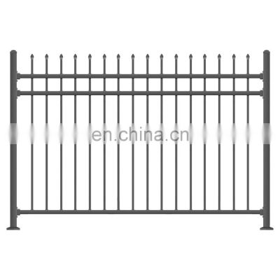 hign quality china wholesale Hot dipped galvanized wrought iron fence Fence Barrier