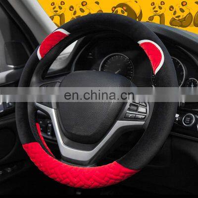 Plush Comfortable Female Version Universal Steering Wheel Cover photo-2