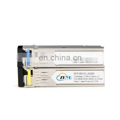 40KM 1.25G Bidi Transceiver SFP Fiber LC Connector Fiber Optical Module SFP