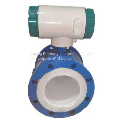 Hygienic RS485 electromagnetic flowmeter is used in food processing enterprises