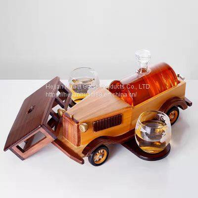 China - Made Shaped Glass Craft Decanter Without Lead and Mercury Safety and Health photo-2