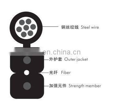 MT-1091-1 G652D G657A1 G657A2 FTTH DROP Cable Outdoor 2 Core Ftth Drop Cable photo-5