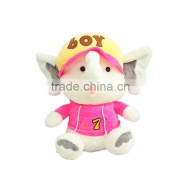 lovely plush toy dress for plush elephant