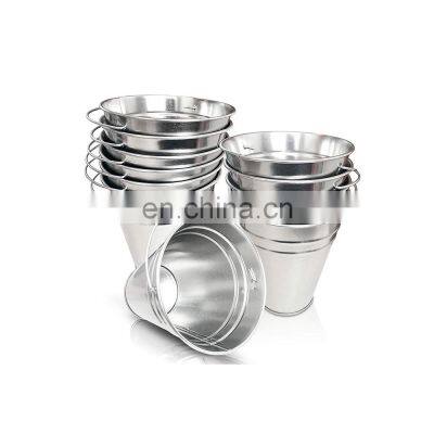 Promotional Luxury Elegant Style Galvanized Durable Metal Pineapple Champagne Beer Clear Ice Pail 6l photo-5