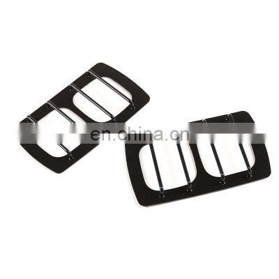 Suitable for 20-21 Land Rover Defender Width Lamp Protection Mesh Matte Black 2-Piece Lamp Shades