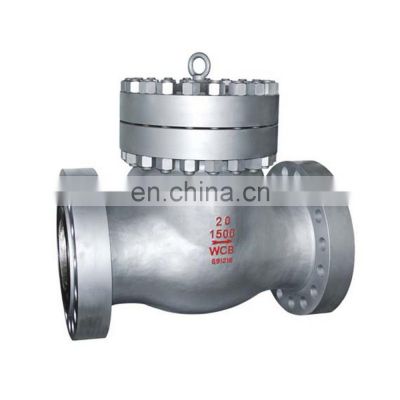 COVNA DN200 150LB Double Flange Type ANSI WCB Water Non-Return Swing Check Valve