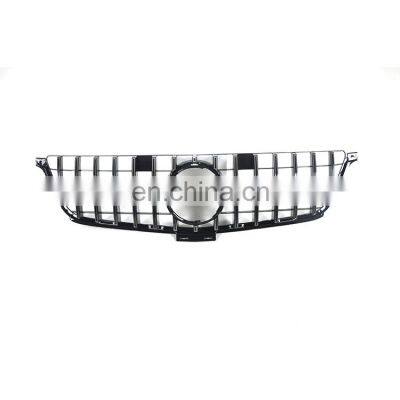 For Mercedes Benz W166 Chrome/gloss Black Ml-Class 2012-2014 W166 GT Front Grille photo-5