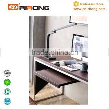 Modern European style office desk with wooden and metal