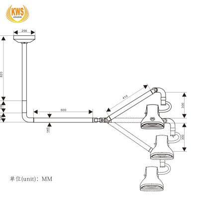 21W LED Ceiling-type Gynecological Examination Surgery Veterinary Medical Lamp photo-3