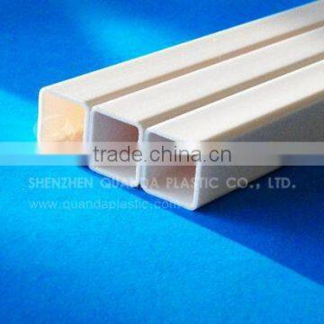 Plastic HDPE square pipes/tubes