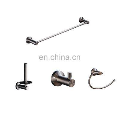 China home Toilet set modern shower 4 pieces 304 stainless steel sanitary fittings and bathroom accessories