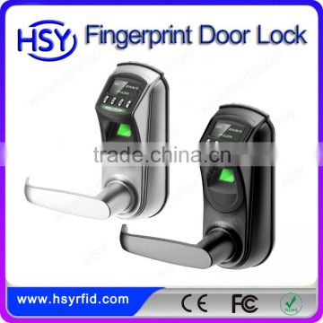 Access control fingerprint password key to open hotel door lock HSY-L7000