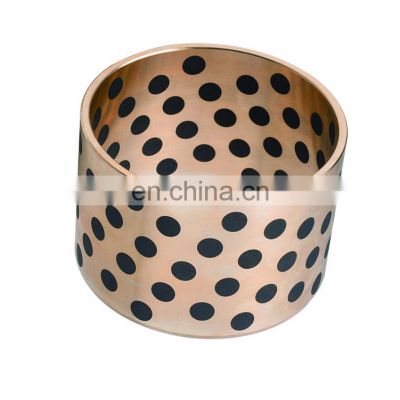 Customized Centrifugal Casting Bronze Bushing for bearing  Casting Oil Free Bushing Graphite