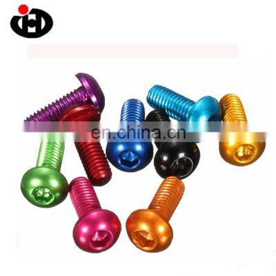 Hot Sale Aluminium Pan Head Anodized Colored Bolt