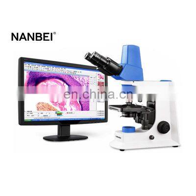 School Laboratory Equipment Digital Binocular Biological Microscope Price