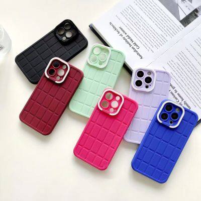 3D Branded Phone Accessories Cases Full Package 14 Pro Max Ultra Thin Fall Proof For Iphone11/12/13/ X/Xr/7 Invisible Support 8P