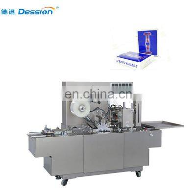 Easy to operate 3d packing machine for tea bag box cellophane packaging machine