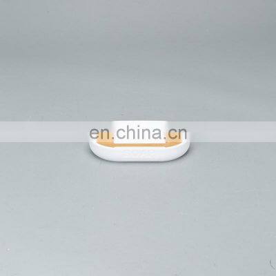 6 Bathroom Set Soap Dispenser Tumbler Toothbrush Holder Soap Dish Toilet Brush Plastic Bamboo Bathroom Accessories photo-5