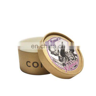 Wholesale Cardboard Cylinder Coffee Tea Gift Packaging Pink Paper Packaging Tube Lid Round Luxury Boxes With Printing photo-2