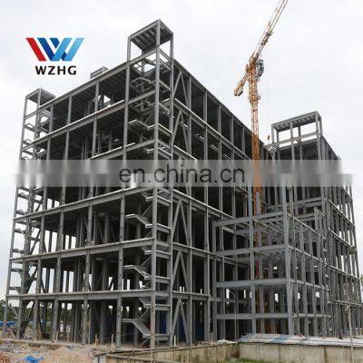 light steel structure prefabricated supermarket car accessories Prefab car shop steel structure high-rise