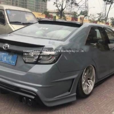 The Toyota Camry Cars Surround the Front and Rear Bars of the 12-14 Toyota Camry With Skirt Modifications and Toyota Camry Bumpers photo-2