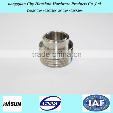 Custom Stainless steel Adaptor, CNC Turning Parts Service Outside Thread Compression fittings