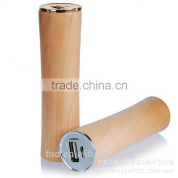 2600mah Wood power bank charger wholesale alibaba