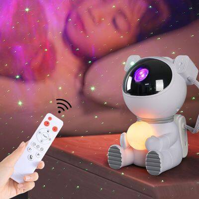 Nebula Galaxy Projector Astronaut Lamp Remote Control Smart Sky Projector With Moon Night Light For Child Adults photo-5