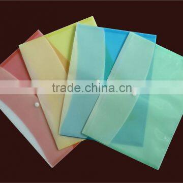 envelop file pocket, custom file pocket for promotional, Wholesale a4 plastic file envelope