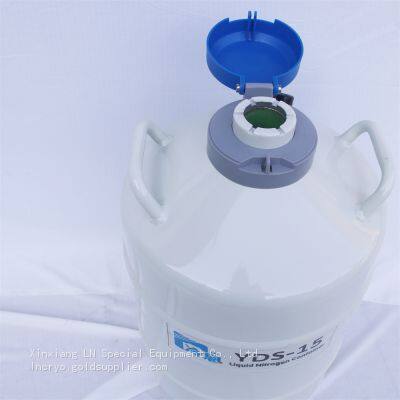 Fast Delivery Aluminum Alloy Yds-15 210 Litres Nitrogen Container for Sperm Storage