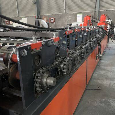 Full Set of Shelf Panels Racks Column Cold Roll Forming Machine photo-3